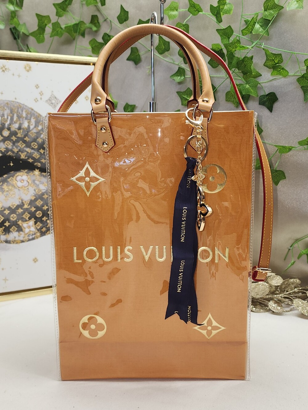 Authentic Louis Vuitton Limited Edition Shopping Bag In PVC Tote
